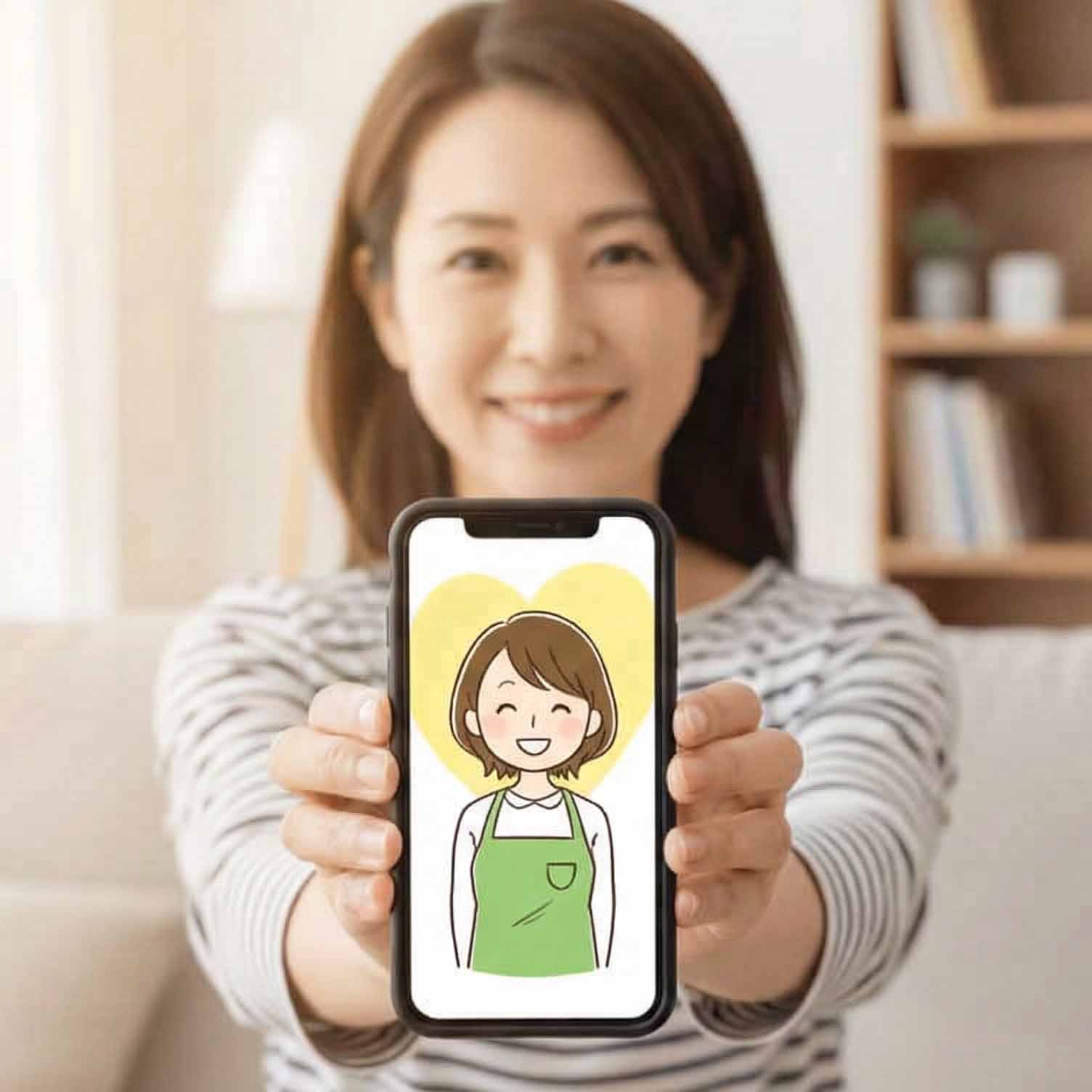 利用者の顔アイコン