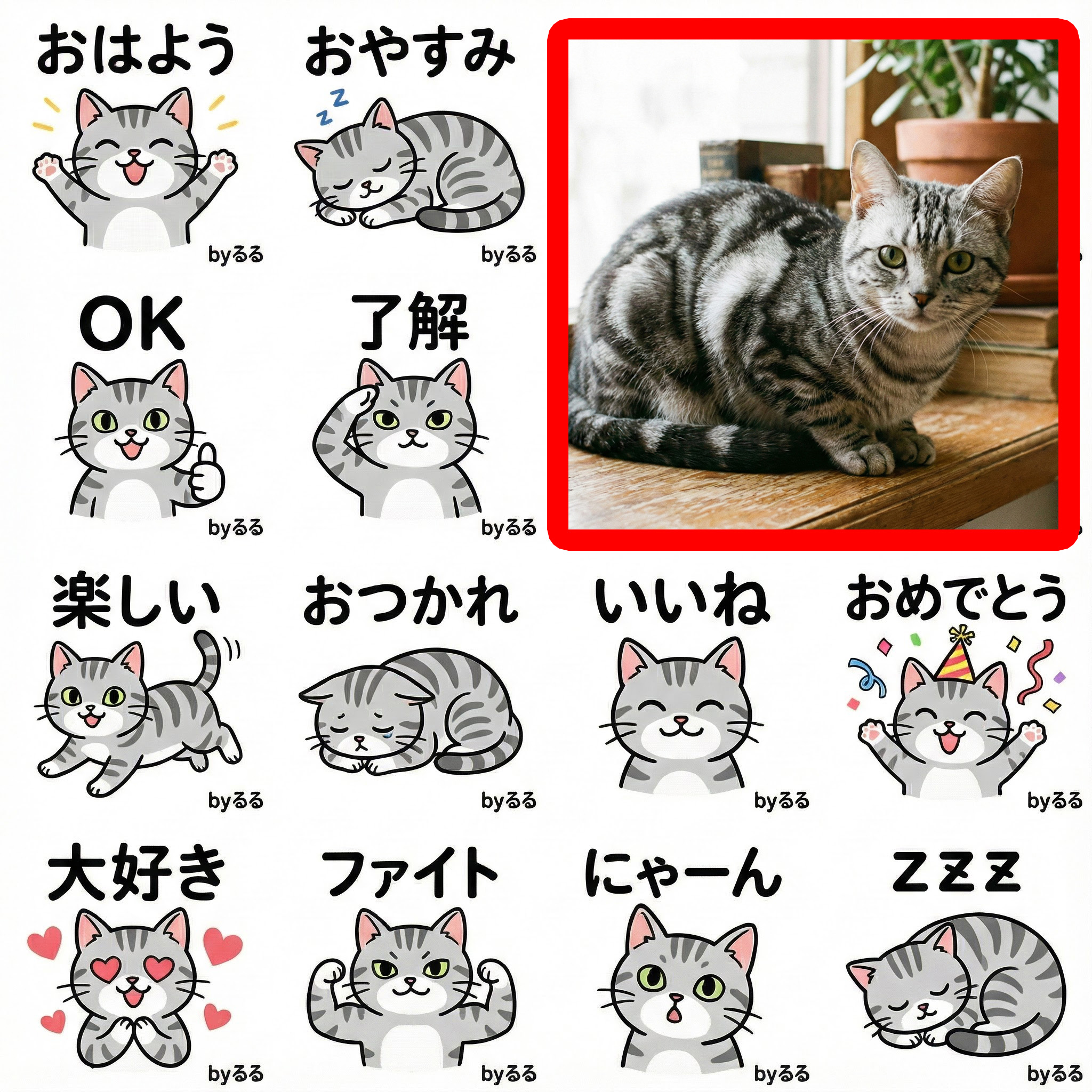 アメショ制作事例